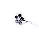 Glasblume schwarz Glasblume schwarz