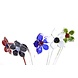 Glazen bloem blauw Glazen bloem blauw