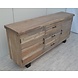 Dressoir acacia landelijk smoked grey 175x45x90cm Dressoir acacia landelijk smoked grey 175x45x90cm