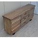 Sideboard Akazie Räuchergrau 200x45x90cm Sideboard Akazie Räuchergrau 200x45x90cm