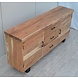 Dressoir acacia landelijk naturel 175x45x90cm Dressoir acacia landelijk naturel 175x45x90cm
