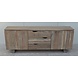 Dressoir acacia Modern smoked grey 175x43x77cm Dressoir acacia Modern smoked grey 175x43x77cm