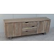 Sideboard Akazie Modern rauchgrau 160x43x77cm Sideboard Akazie Modern rauchgrau 160x43x77cm