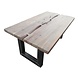 Esstisch Tisch Akazie rauchgrau 6cm Duoblatt 200x100cm Esstisch Tisch Akazie rauchgrau 6cm Duoblatt 200x100cm