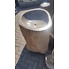 Brunnen Flussstein ausgehöhlt 90 cm Brunnen Flussstein ausgehöhlt 90 cm