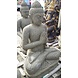 Buddha-Statue auf Lotus grüßend 100 cm grüner Stein Buddha-Statue auf Lotus grüßend 100 cm grüner Stein