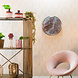 Thomas Kent Wandklok Rond Amber/Goud Oyster M Ø 55cm Thomas Kent Wandklok Rond Amber/Goud Oyster M Ø 55cm