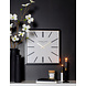 Thomas Kent Wandklok Vierkant Wit/Zwart Smithfield S 6x40x40cm Thomas Kent Wandklok Vierkant Wit/Zwart Smithfield S 6x40x40cm