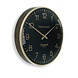 Thomas Kent Wandklok Rond Zwart/Goud Greenwich PM Ø 40cm Thomas Kent Wandklok Rond Zwart/Goud Greenwich PM Ø 40cm