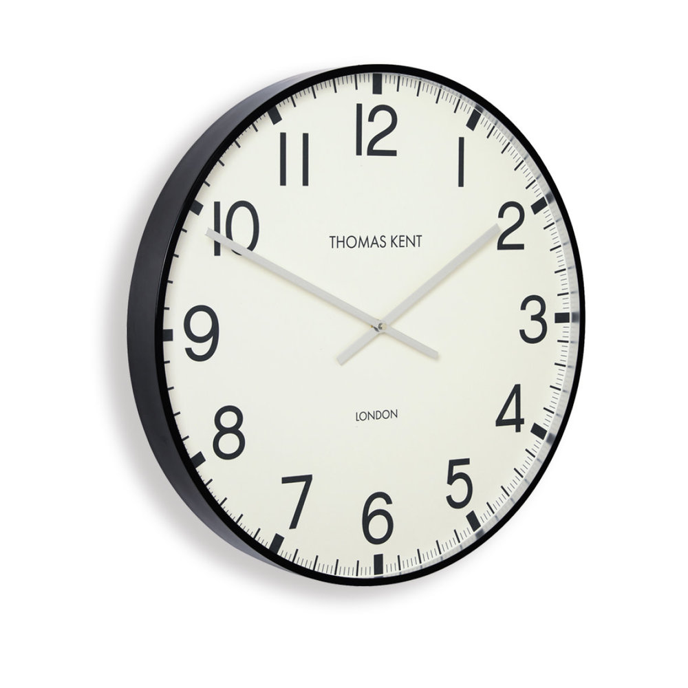 Wall Clock Round White/Black Clocksmith M Ø 40cm Eliassen Home