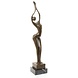 Statue Bronze Weiblicher Akt 88cm Statue Bronze Weiblicher Akt 88cm