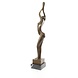 Beeld brons Vrouwelijk naakt 88cm Beeld brons Vrouwelijk naakt 88cm