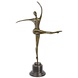 Bronzen beeld Dansende vrouw 57cm Bronzen beeld Dansende vrouw 57cm