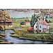 Metalen 3d schilderij Countryfield 80x120cm Metalen 3d schilderij Countryfield 80x120cm
