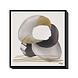 Canvas schilderij Modern in frame 60x60cm Canvas schilderij Modern in frame 60x60cm