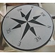 Ronde kompas tegel graniet 60x60cm Ronde kompas tegel graniet 60x60cm