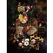 Glass painting Birdcage 60x80cm Glass painting Birdcage 60x80cm