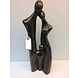 Bronzen beeld Familie 1 kind Bronzen beeld Familie 1 kind