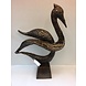 Eliassen Bronzen beeld Abstracte vogel Eliassen Bronzen beeld Abstracte vogel
