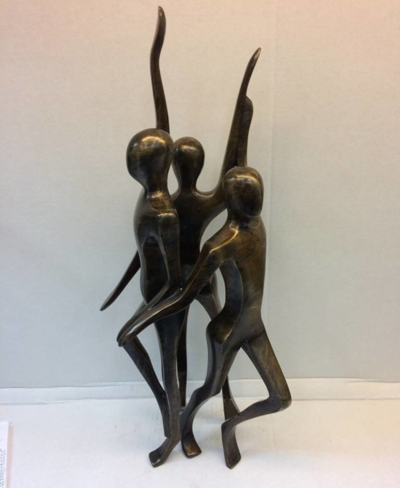 Vermoorden Uitstekend zijde Bronzen beeld Kring 3 vrouwen | Eliassen - Eliassen Home & Garden Pleasure