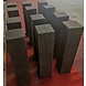 Zuil blackstone gebrand 30x30x100cm Zuil blackstone gebrand 30x30x100cm