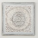 Canvas schilderij Rozet rond 100x100cm Canvas schilderij Rozet rond 100x100cm