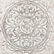 Leinwandbild Rosette rund 100x100cm Leinwandbild Rosette rund 100x100cm