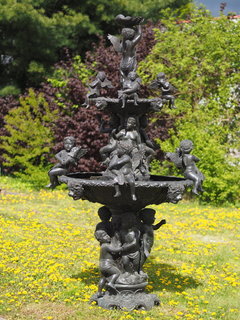 Bronzen fonteinen