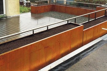 Corten Steel Planters