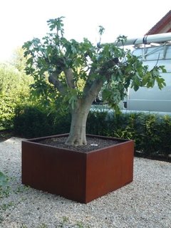 ADEZZ corten steel planters without bottom