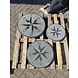 Runde Kompassfliese Granit 60x60cm Runde Kompassfliese Granit 60x60cm