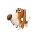 Metalen Basset Metalen Basset