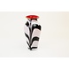 Vase Glas Zebra 27cm Vase Glas Zebra 27cm