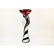 Glasvase Zebra mit Kragen 60cm Glasvase Zebra mit Kragen 60cm