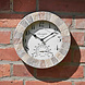 Außenuhr rund 25cm Stonegate creme Außenuhr rund 25cm Stonegate creme