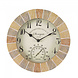 Außenuhr rund 25cm Stonegate creme Außenuhr rund 25cm Stonegate creme
