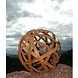 Decoratiebol metaalband 40cm met licht Decoratiebol metaalband 40cm met licht