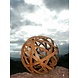 Dekokugel Metallband 30cm mit Licht Dekokugel Metallband 30cm mit Licht