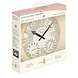 Buitenklok rond Exeter 38cm creme Buitenklok rond Exeter 38cm creme