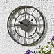 Außenuhr rund Arundel 35cm anthrazit Außenuhr rund Arundel 35cm anthrazit