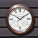 Buitenklok rond Mollington 38cm bronskleur Buitenklok rond Mollington 38cm bronskleur