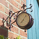 Buitenklok rond York 29cm bruin Buitenklok rond York 29cm bruin