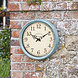 Außenuhr rund Cambridge 35cm grau Außenuhr rund Cambridge 35cm grau