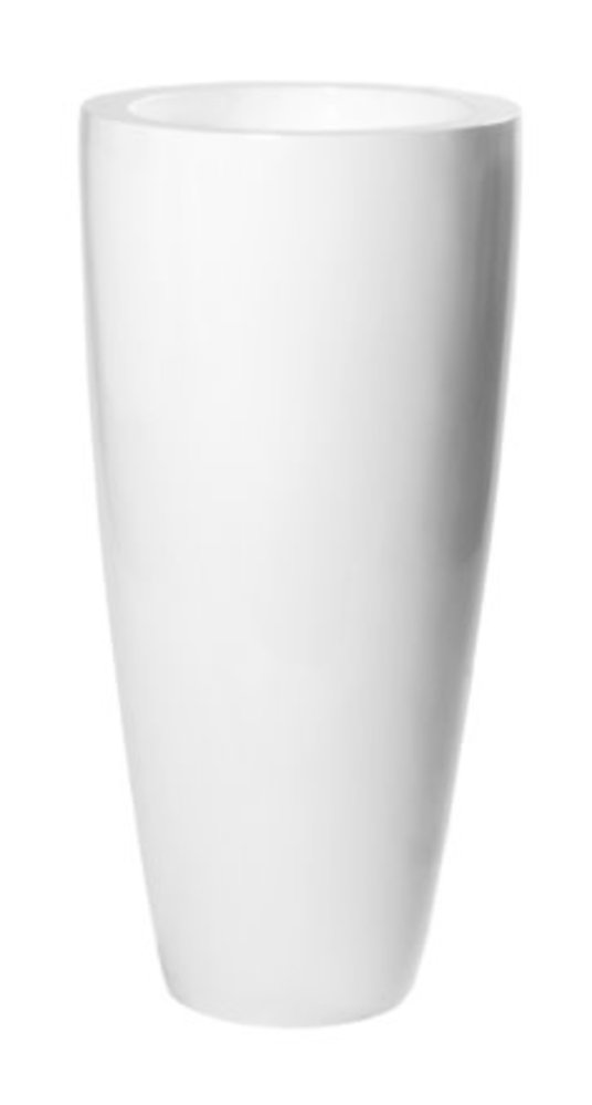 Hoge vaas smal wit 100cm - Eliassen Home & Garden Pleasure