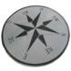 Ronde kompas tegel graniet 60x60cm Ronde kompas tegel graniet 60x60cm