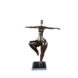 Beeld brons Dikke dame ballet 92cm Beeld brons Dikke dame ballet 92cm
