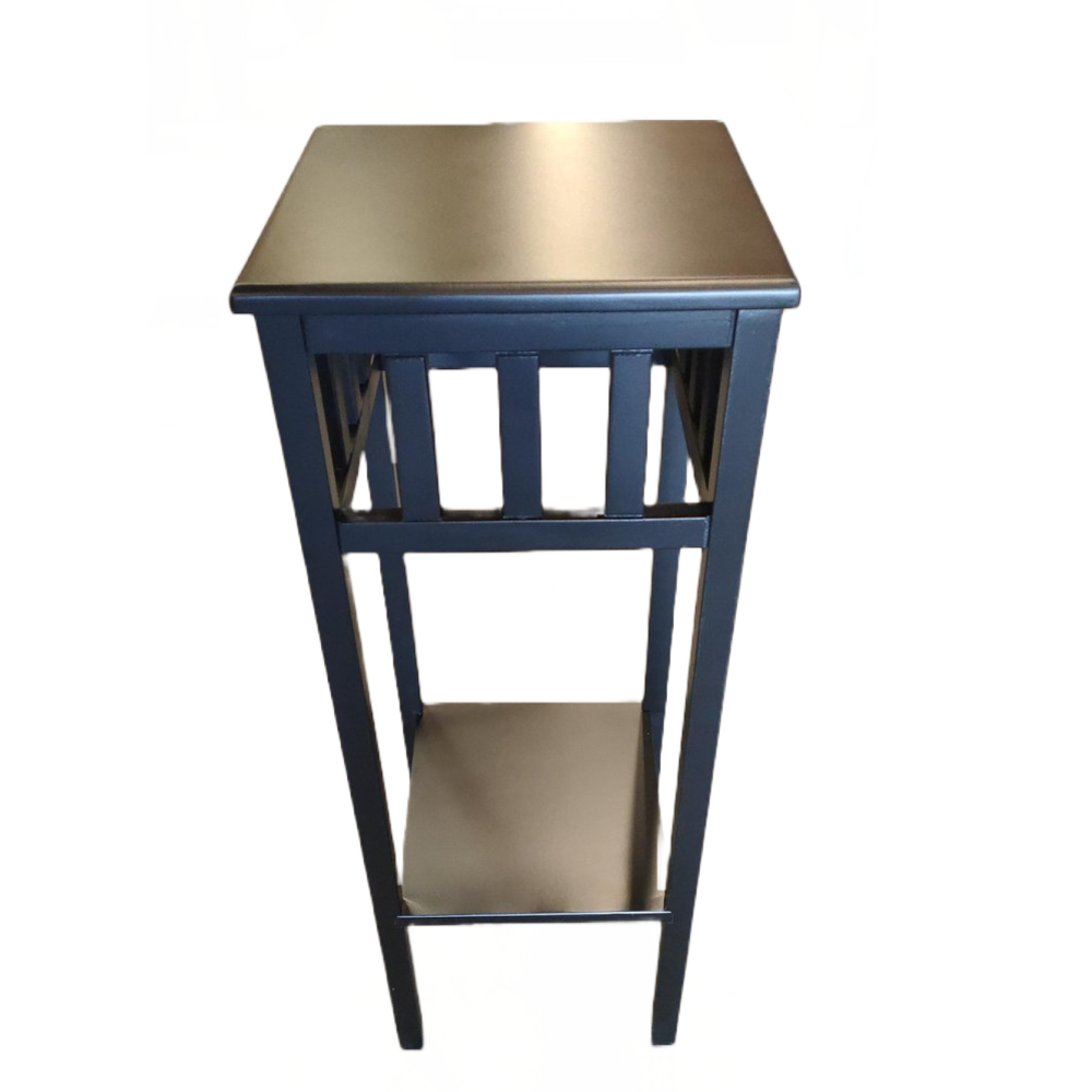 Plant table wooden column Sonja black Eliassen Home & Garden Pleasure