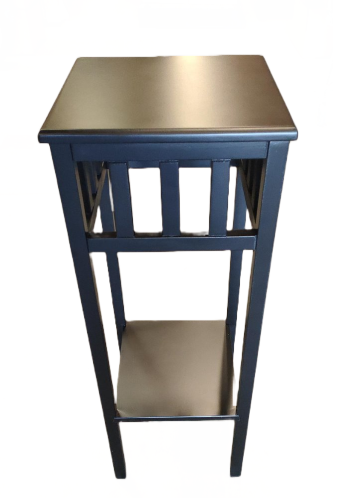 Plant table wooden column Sonja black Eliassen Home & Garden Pleasure