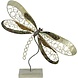 Decoratie libelle op voet Decoratie libelle op voet