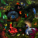 Glasschilderij Wildlife 80x80cm Glasschilderij Wildlife 80x80cm